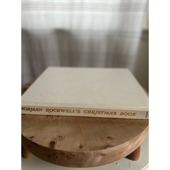 Norman Rockwell’s Christmas Book | 1977 Vintage Holiday Art & Stories - Picture 2 of 7
